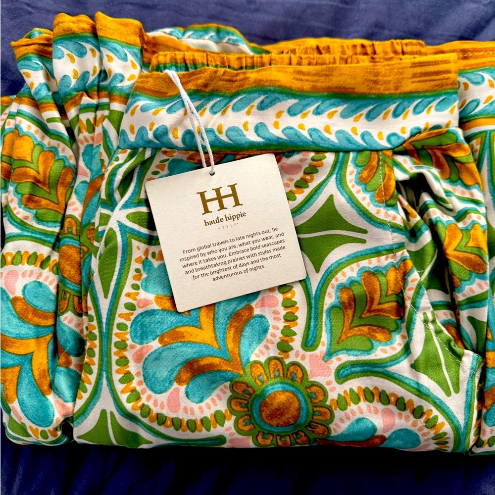 Haute Hippie Size Large Wide Leg Pants…